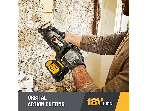 CAT DX52 18V Brushless Reciprocating Saw Kit
