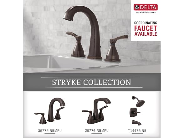 Delta 77638-RB Stryke Robe Hook, Single,