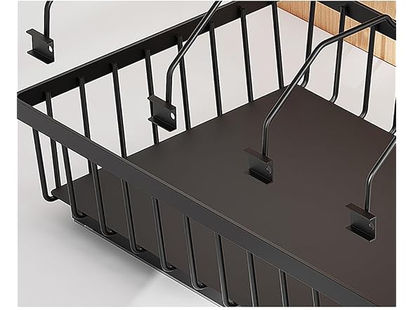 Takywep Pull Out Cabinet Organizer Black
