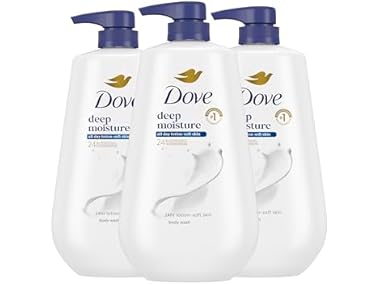 $24.99, Was $30.99, 19% Off! Dove Body Wash with Pump 3-Count dealfomo