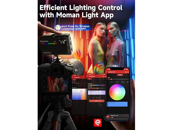 Moman LED Camera Light