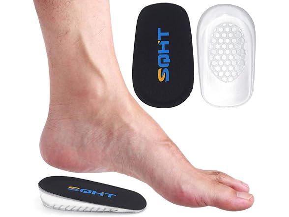 SQHT Gel Height Increase Insoles Small