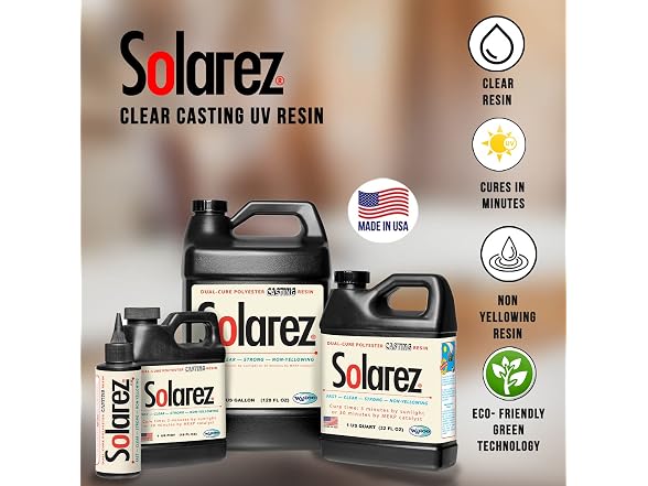 SOLAREZ UV Cure Clear Casting Resin (Pint) - Gallery 4