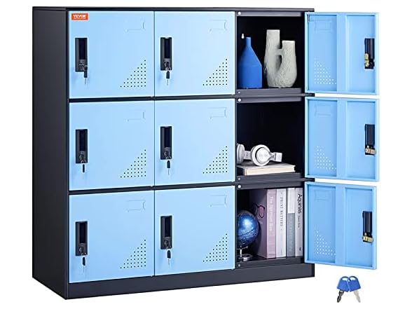 VEVOR Metal Locker for Employees, 9