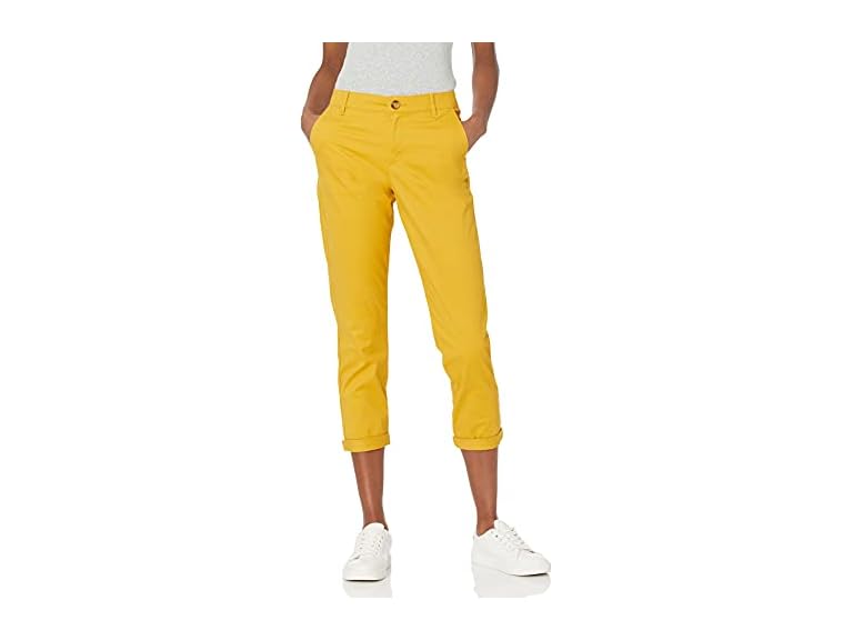Amazon Essentials Women Cropped Girlfriend Pant - Gallery 9