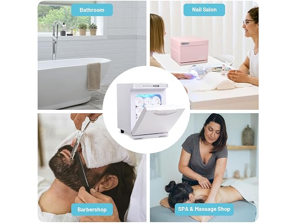 BYOOTIQUE 5L Small Hot Towel Warmer Cabinet