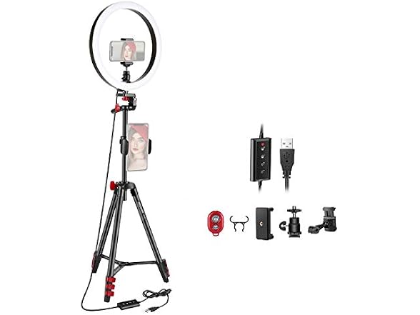 Neewer 10-inch LED Ring Light Selfie