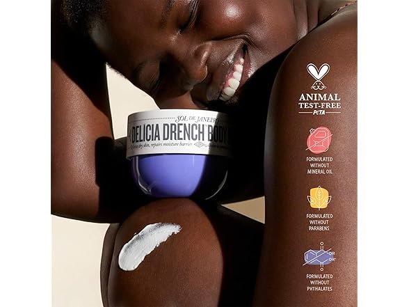 (2 Pack) Sol de Janeiro Delicia Drench Body Butter, 2.5 oz