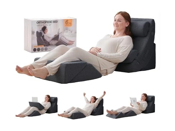 Axelrod 6-Pc Orthopedic Bed Wedge Set