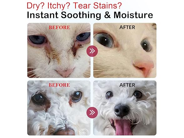 Hyaluronic Gel Eye Drops for Dogs & Cats
