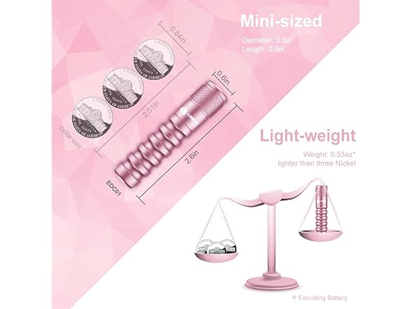 Keychain Flashlight 2 Pack