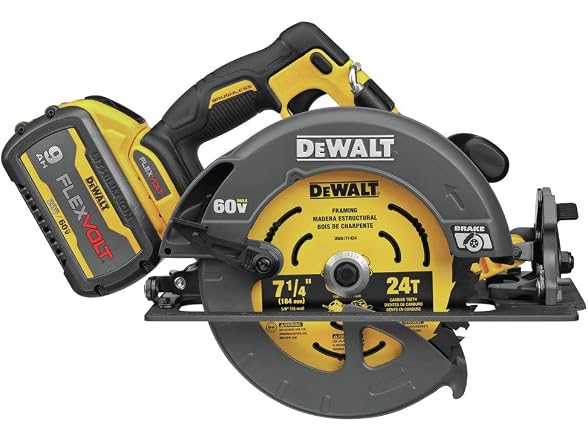DEWALT DCS578X2 FLEXVOLT 60V MAX* Circular Saw Kit