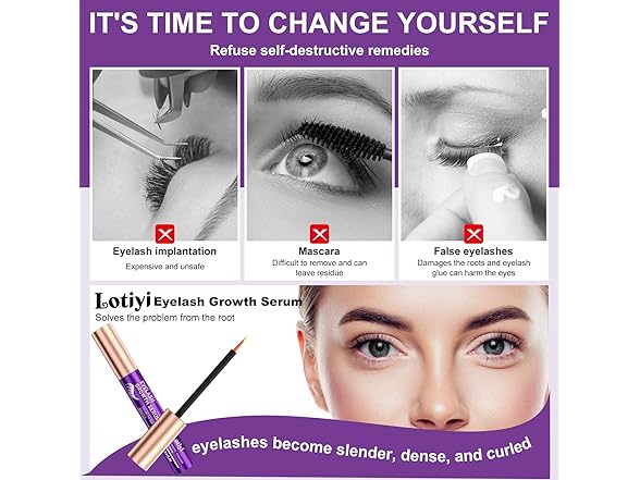 LOTIYI Lash Serum for Eyelash Growth - 6ml