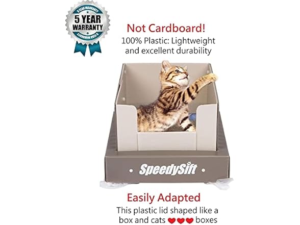 SpeedySift V1 Open-Top Litter Box