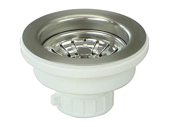 Transolid 2210-BS Metal Covered Flip-Top Sink Strainer