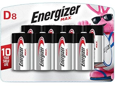 $8.99, Was $16.99, 47% Off! (8 PACK) Energizer MAX D Alkaline Batteries dealfomo