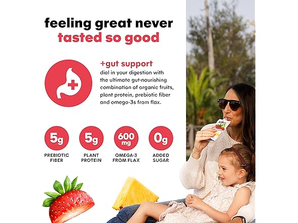 Noka Strawberry Smoothies 12pk