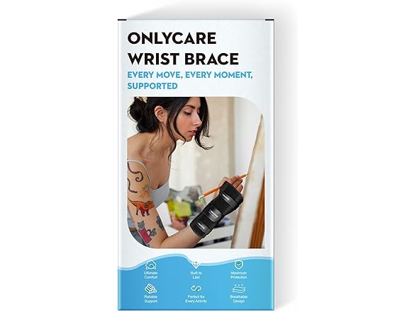ONLYCARE Wrist Brace, Right - Sz Small