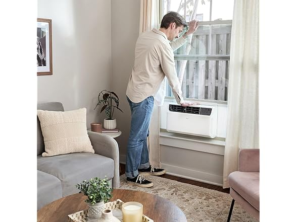 LG 10,000 BTU Smart Window AC 115V, Cools 450 SqFt