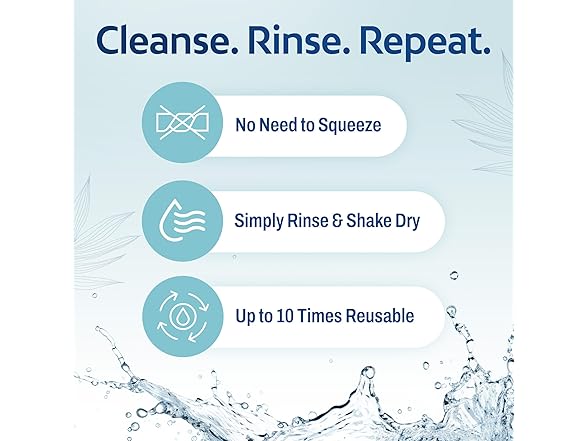 HartFelt 2ct Tear Drop Face Scrubber for Women 