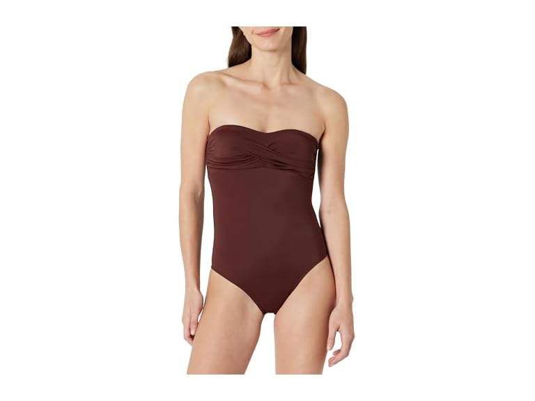 Amazon Essentials Women (L) Bandeau One Swimsuit