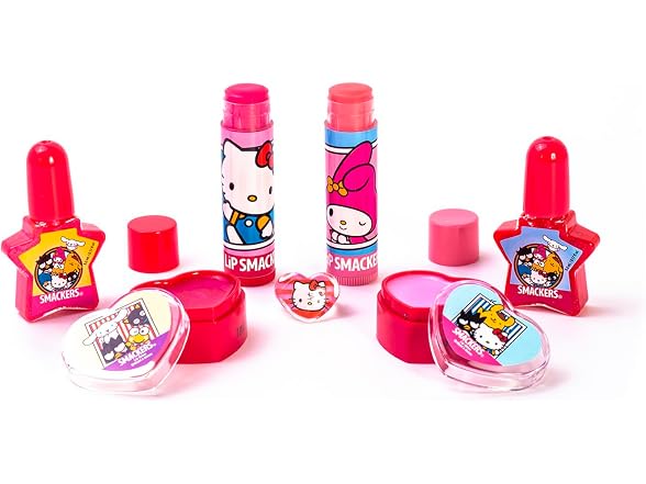 Lip Smacker Hello Kitty Nail and Lip Balm Tote