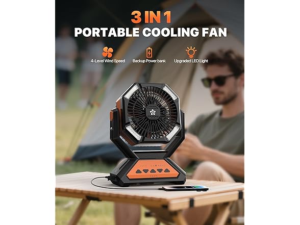 Doviluxe Rechargeable Fan