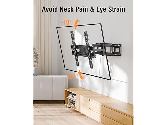 ELIVED EconoMe Full Motion TV Wall Mount | 26-65"