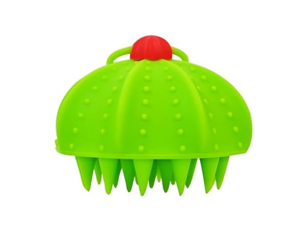 $1.99, Was $3.99, 50% Off! ROMI FLORIA Silicone Scalp Massager Shampoo Brush dealfomo