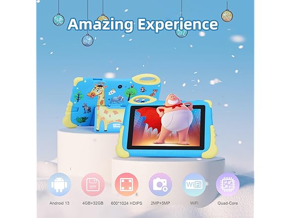 C idea  2024 Kids Tablet  Android 13