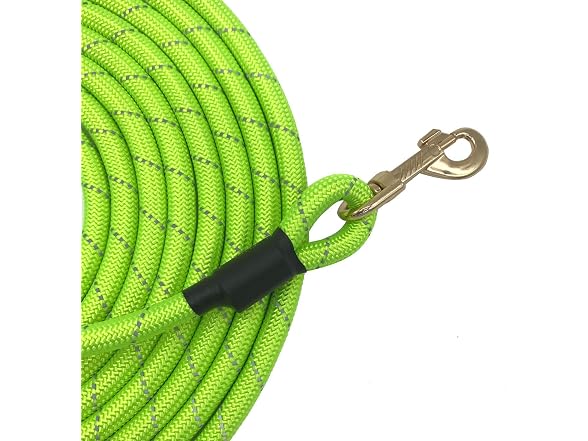 Shorven Nylon Strong Dog Rope Lead Reflective