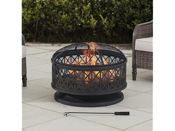 Sunjoy 30 in. Outdoor Fire Pit