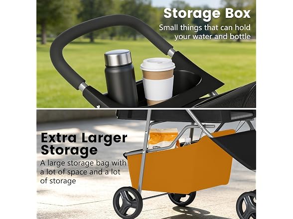 BestPet | 3-Wheel Pet Stroller | Dog and Cat Stroller