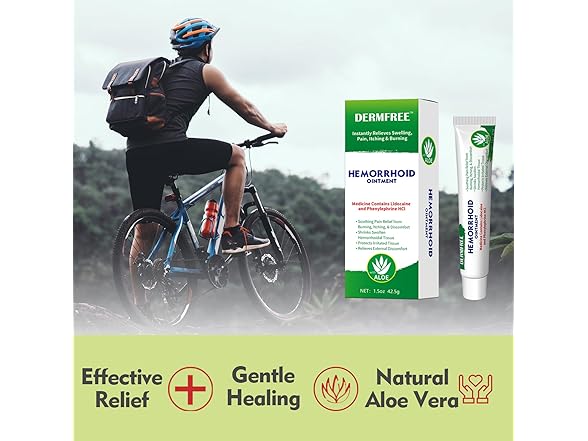 DERMFREE Hemorrhoid Ointment 3pk