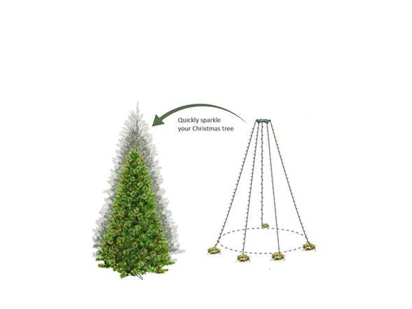 hakol750 LED 245FT Star String Lights Warm