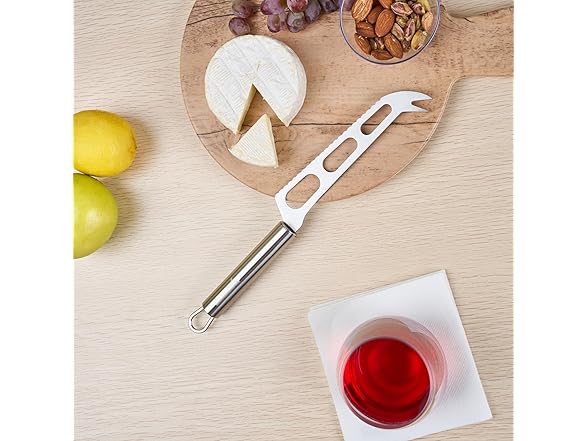 Restaurantware Stainless Steel Cheese Knife - 6 Pack 