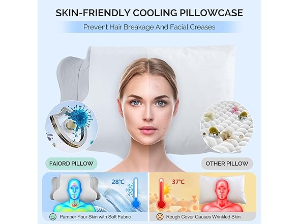 FAIORD Cervical Neck Pillow