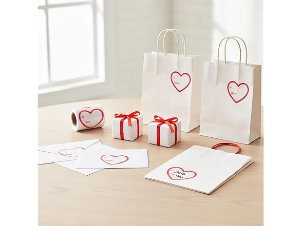 Fun Express 2 1/2" Valentine's Day Heart to/from Heart Sticker
