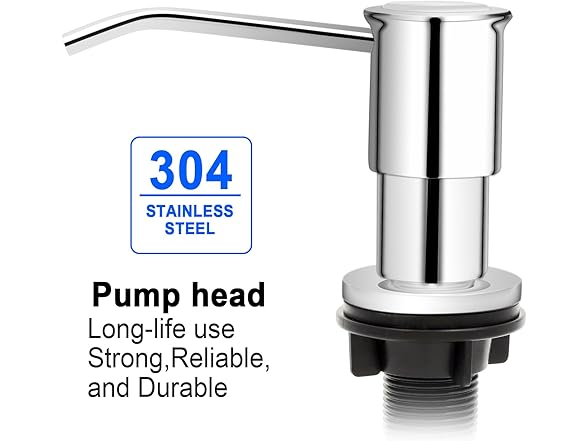 JOMSPOA Soap Dispenser for Kitchen Sink