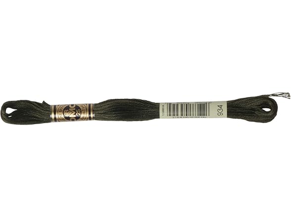 DMC 6-Strand Embroidery Cotton Floss, Black Avocado Green