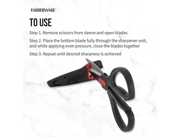 Farberware Self-Sharpening SS All-Purpose Shears
