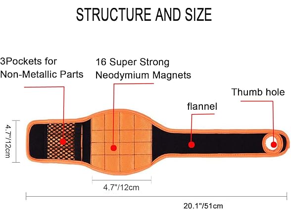 kokoko AAP-Tool-131 Magnetic Wristband