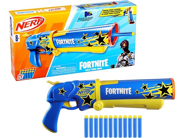Nerf Fortnite Half Tone Hero Blaster