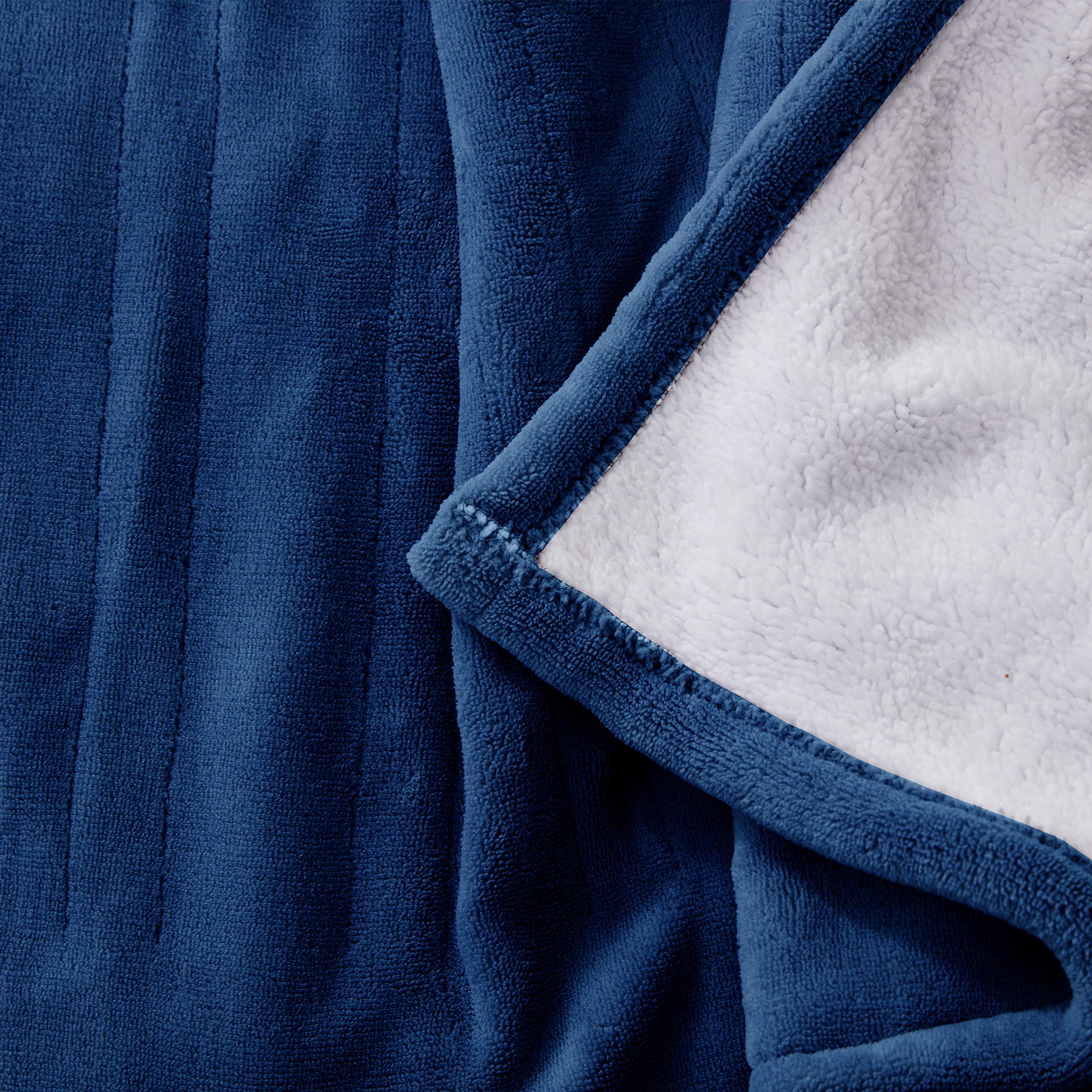 Eddie Bauer Sherpa Throw Blanket - Gallery 50