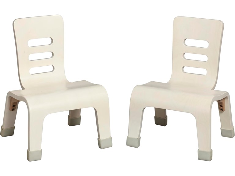 ECR4Kids Bentwood Chair, 8in Seat Height, Stacka