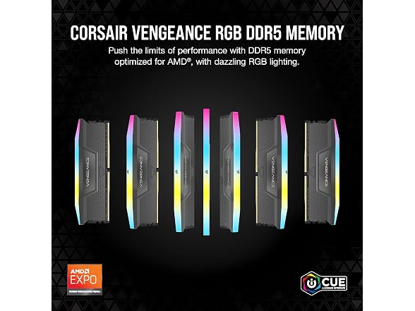 Corsair CORSAIR VENGEANCE RGB DDR5 64GB