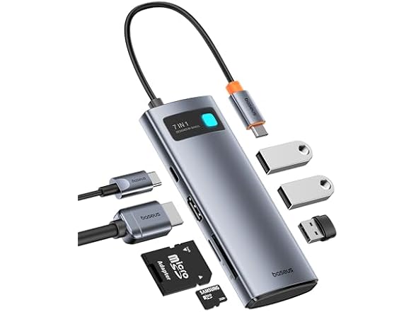 Baseus 4K@60Hz USB C Docking Station