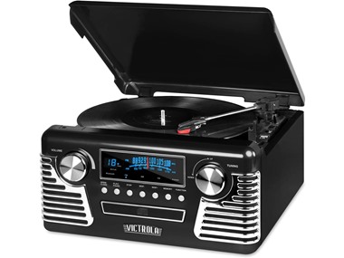 $59.98, Was $169.99, 64% Off! (NEW) Victrola 50's Retro Bluetooth Record Player dealfomo