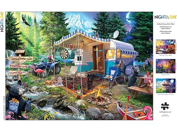 Jeff Haynie - Mountain Retreat - 1000 Piece Jigsaw Puzzle