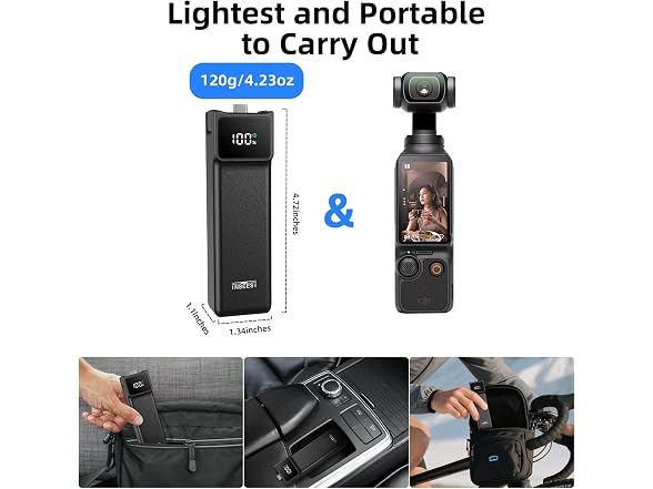 5000mAh Battery Handle for Osmo Pocket